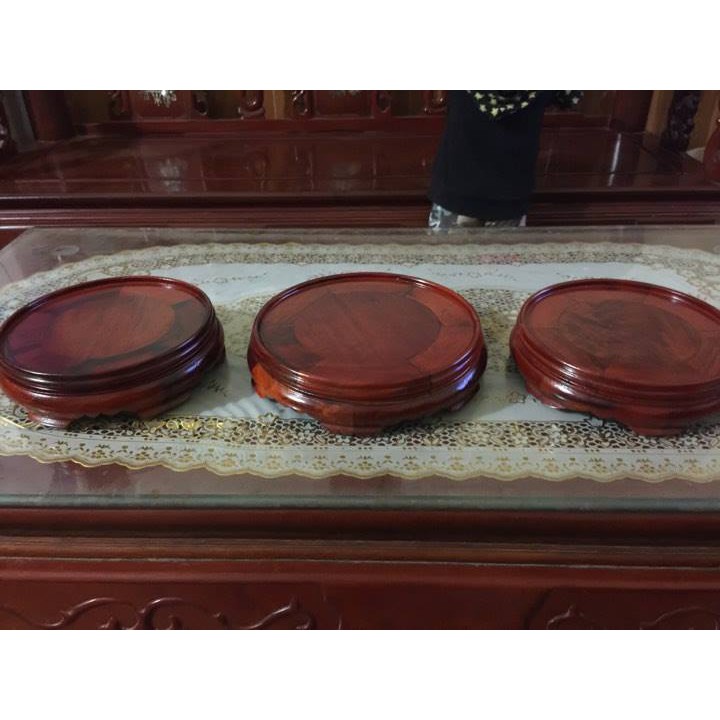 Bộ sản phẩm kỉ tròn đặt chân bát hương thờ